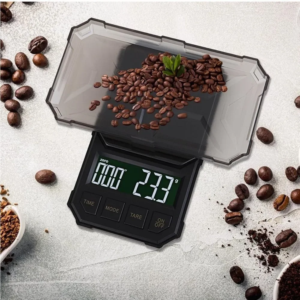Kitchen Electronic Coffee Scale with Timer Backlit Function NEW